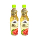 웅진 가야농장 사과농장 1.5L x 6개 : 더타이탄