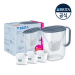 [슈퍼적립][N단독] 브리타 정수기 스타일에센셜 XL 3.6L 스톤블루+라임스케일 엑스퍼트 3입 : 브리타 공식몰