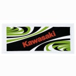 KAWASAKI 가와사키 순정 그래픽 페이스타월 스포츠타월 J7005-0080 : 유젠Yuzen