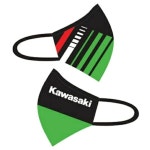 Kawasaki 가와사키 순정 레이스 페이스마스크 기능성 마스크 J7011-0032 : 유젠Yuzen