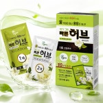 천연염색약 광동제약 내가그린 빠른허브 헤어칼라 파우치 타입 새치커버 셀프 3회 부분염색약 : 다나아팜