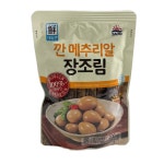 사조 대림 깐 메추리알 장조림 200g : 양떼목장