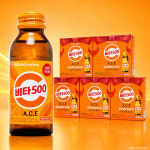 비타500 약국용 비타민C 광동 에이스 ACE 100ml 50병 비타오백 비타민 음료 : 다나아팜