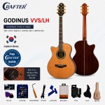 크래프터 GODINUS VVS/LH 왼손 통기타 탑솔리드 픽업장착 가디너스VVS 왼손기타 : 호산나악기