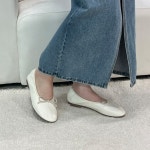 [G2345] 리본 셔링 밴딩 플랫슈즈 말랑 데일리 발레리나슈즈 : 새로이클라쓰