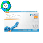 S 메디컴 프로케어 니트릴 장갑 100/pk Medicom Procare Nitrile Glove : 세진과학