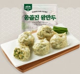 전주한옥 옹골진왕만두 육즙가득 속이 옹골찬 왕만두 두가지맛 고기, 1kg, 1개 : 퍼니몽마켓