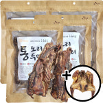 쿠코 수제작품 국내산 강아지 수제간식 통 오리몸통2pX4개+옛날통닭 한마리 : 펫포유