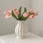 도자기 화병 세라믹 꽃병 소품샵 vase 오브제 인테리어소품 집들이선물 : 도담라운지