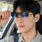 선글라스 클립온 편광 안경 탈부착 햇빛 가림 패션 잡화 휴대 파우치 포함 : 수수월드랜드