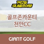 충남 골프 패키지 골프존카운티천안cc 1박2일 : 자이언트 골프패키지