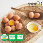 알참참 난각번호2번 계란 유정란 무항생제 친환경 동물복지 평사 생란 달걀 30구, 1개 : 알참참