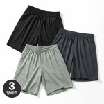 TOPBOY 1+1+1 남성 드라이 쿨론 액티비티 밴딩 반바지 헬스 운동복 (TS017) : 탑보이