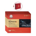 장수정 홍삼타임 25 장원 6년근 고농축 홍삼스틱 진세노사이드 25mg 30포, 5개 : 장원정 공식몰