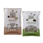 사임당푸드 저당 모시떡 2종 (저당 모시 밥알떡 30개+저당 모시 흑임자 인절미 20개) : juashop