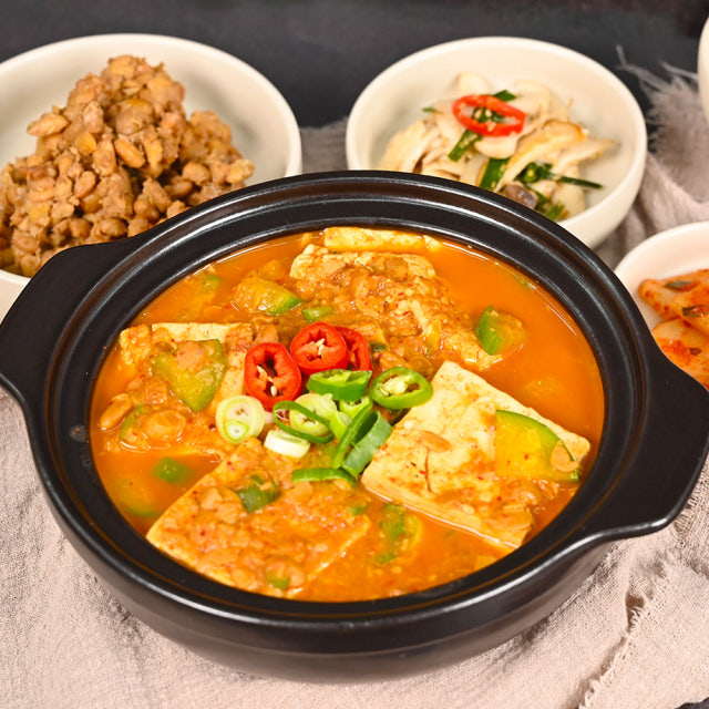 [네이버] 연기나는 마을 청국장 찌개 350g 5봉+사은품 3봉 (17,000/무배) | 네이버