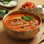 극소수 국밥 간편식 캠핑 냉동 얼큰살코기국밥, 160g, 10개 : 극소수