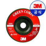 3M 연마석 GREEN CORPS 100mm / 푸른돌 DSA5376 24방, 200개 : 3M-HKMRO
