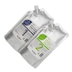 다다 펌제 스트레이트 퓨레이라 스트레이트 소프트 손상모 500ml+500ml 1세트 : 건강산S