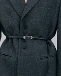 투데이풀 벨트 26AW TODAYFUL Oval Backle Narrow Belt : 올 마이 스터프