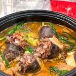 유비푸드 원조국밥 간편국 밀키트 사골육수포함 얼큰 병천식 순대국, 640g, 5개 : 살림구단 공식스토어