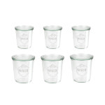 WECK 몰드 580ml WE742+몰드 290ml WE900 6개 세트 : weckseoul