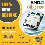 AMD Ryzen 5 7500F 100% 새 제품 및 6코어 12스레드 L3=32M 3.7GHz 프로세서 소켓 : 반월마켓10