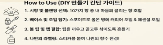 감정오일 롤온향수 만들기 프로그램 : WU에듀앤코칭