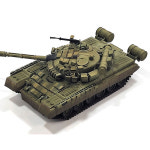 1/72 소련 육군 T-80BV 탱크 전차 13434 프라모델 아카데미과학 : 단비 Market