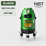 NST 뉴스타 레이저레벨기 NL4400G 10배밝기 그린 전자센서 레벨기 : 현진툴링