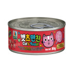 멍냥가득 캣츠만찬 참치닭고기수프 고양이캔 80g, 1개 : 숭구리댕댕