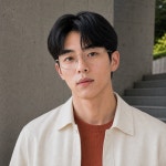 [고급 블루라이트 렌즈 제공] 가네코옵티컬 금자안경 KV78L 가벼운 티타늄 안경 : 아이탐안경