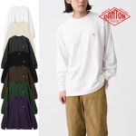 단톤 DANTON 남성 크루넥 롱슬리브 티셔츠 DT-C0200 TCB : 일본 구매대행 해피마로
