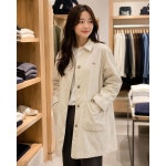 단톤 여성 다운프루프 와이드 워크 코트 DT-A0659CFD : 재팬스퀘어