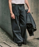 리바이스 x EDIFICE 별주 Baggy Wide Leg 데님 팬츠 26030313002430 : 데이토나파크
