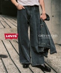 리바이스 x EDIFICE 별주 Baggy Wide Leg 데님 팬츠 26030313002430 : 데이토나파크