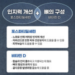 일양약품 뇌 건강 뼈 건강 포스파디딜세린 PS 비타민D 플러스 15포 4박스(2개월분) : 가온헬스푸드