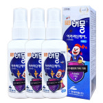 현대약품 버물 이카리딘케어 액 60ml x 3개 모기기피제 : 건강아름드리