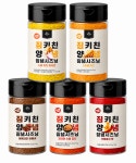 짐키친 저칼로리 짐념 시즈닝 70g 5종 세트 (치즈 + 치즈어니언 + 김치 + 크레이지 핫 + 바베큐) : 짐키친-GYMKITCHEN