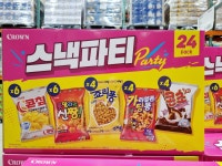 크라운 스낵 파티 1246g / 24개입 [원산지:상세설명에 표시] : 차부마트