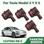 1127502 08 C 1/4 센서 초음파 주차 보조 시스템 버저 알람 모델 3 Y X  4pcs (1127502 08 C) : 더좋은스토아
