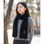 폴로 랄프로렌 목도리 스카프 머플러 PC1464-001 곰돌이 블랙 미국판 : 정품 해외 수입브랜드 티움