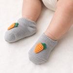 율사랑 신생아 아기 덧신 귀여운 과일 캐릭터 양말 8종 : SW socks