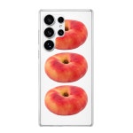 브레드108 납작복숭아 과일 귀여운 젤리 갤럭시 케이스 갤럭시S22, TPU+PC, 투명 : 브레드108