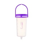 [서흥바이오팜] 메디피딩 베스트케어 피딩통 피딩보틀 800ml 1매입, 50개 : 서흥바이오팜