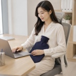 파쉬 보온 물주머니2L+누빔면커버(3미리) 핫팩 찜질팩 : FASHY