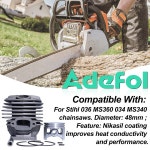 STIHL 036 034 MS360 MS 전기톱 엔진 모터 부품용 48mm 실린더 피스톤 키트  11250201206 : 마켓247