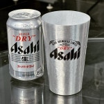 아사히 알루미늄 맥주잔 450ml 가정용 캠핑용 맥주컵 01.450ml : 꿀독마켓