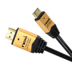 리버네트워크 넥시 MINI HDMI 케이블 Ver1.4 골드메탈