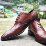 브라운윙팁슈즈 홍창 남자맞춤수제화 MT980017